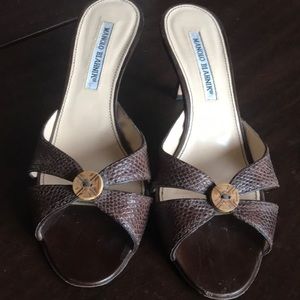 Malolo Blahnik size 8 sandals